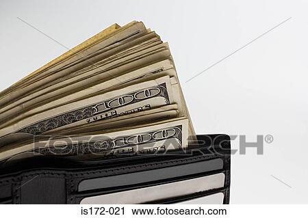 Wallet full of money View Large Photo Image Stock Image - Wallet full of money. Fotosearch