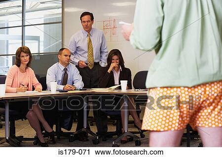 Businessman giving presentation in his underwear View Large Photo Image Stock Image - Businessman giving presentation in his underwear. Fotosearch