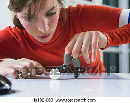 Woman playing mini football View Large Photo Image Stock Image - Woman playing mini football. Fotosearch
