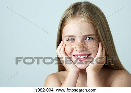 Portrait of young girl View Large Photo Image Picture - Portrait of young girl. Fotosearch