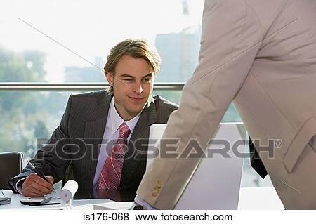 Businessman and manager View Large Photo Image Stock Photo - Businessman and manager. Fotosearch