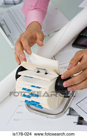 Looking through card file View Large Photo Image Picture - Looking through card file. Fotosearch