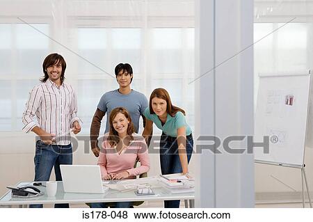 Young company View Large Photo Image Stock Photo - Young company. Fotosearch