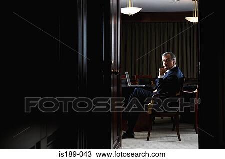 Portrait of a ceo in his office View Large Photo Image Stock Image - Portrait of a ceo in his office. Fotosearch