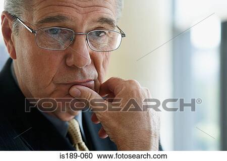 Stock Image - Portrait of a ceo. Fotosearch