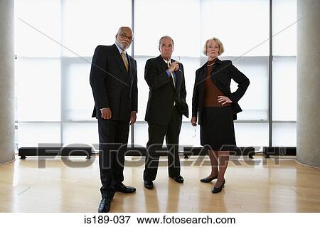 Portrait of three ceo's View Large Photo Image Stock Photo - Portrait of three ceo's. Fotosearch