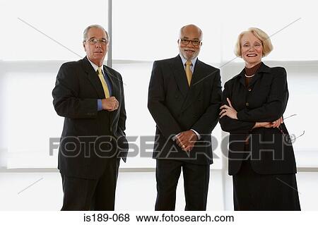 Portrait of three ceo's View Large Photo Image Stock Photo - Portrait of three ceo's. Fotosearch
