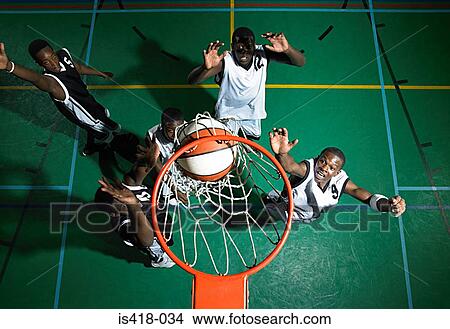 Picture - Basketball players. Fotosearch
