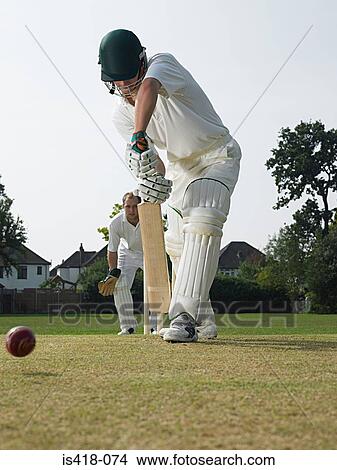 Cricketers View Large Photo Image Picture - Cricketers. Fotosearch