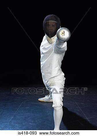 Fencer View Large Photo Image Stock Image - Fencer. Fotosearch