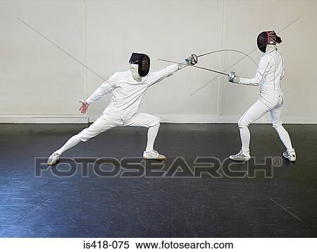 Stock Photography - Fencing. Fotosearch