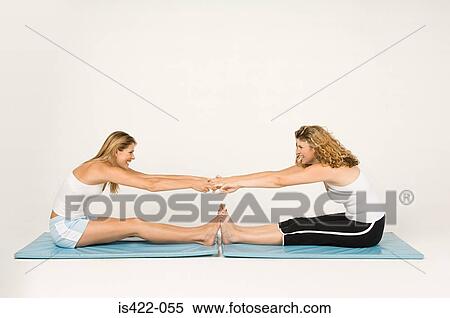 Women stretching View Large Photo Image Stock Photography - Women stretching. Fotosearch