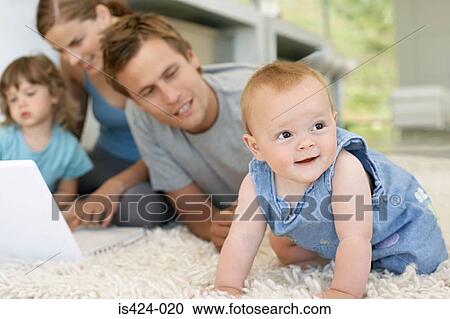 Portrait of a family View Large Photo Image Stock Image - Portrait of a family. Fotosearch