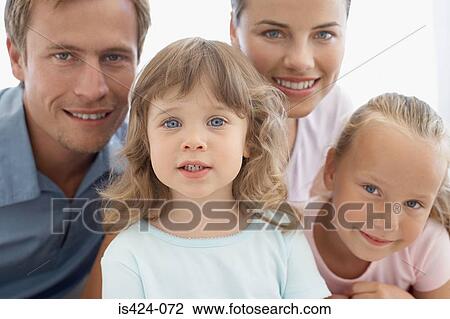 Portrait of a family View Large Photo Image Stock Image - Portrait of a family. Fotosearch