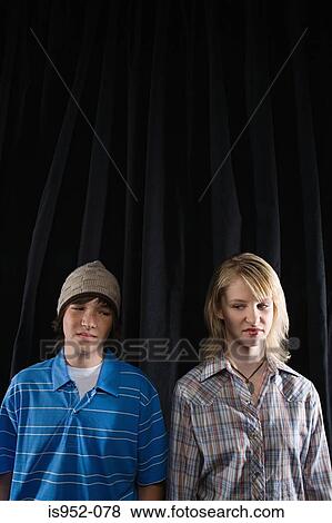 Teenage couple View Large Photo Image Stock Photo - Teenage couple. Fotosearch