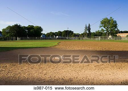 Baseball field View Large Photo Image Stock Photography - Baseball field. Fotosearch