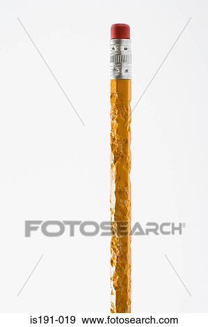 Bitten pencil View Large Photo Image Stock Photo - Bitten pencil. Fotosearch