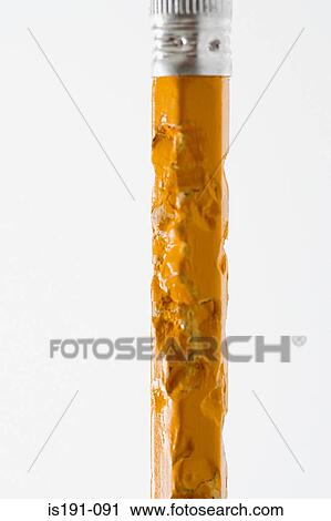 Chewed pencil View Large Photo Image Stock Image - Chewed pencil. Fotosearch