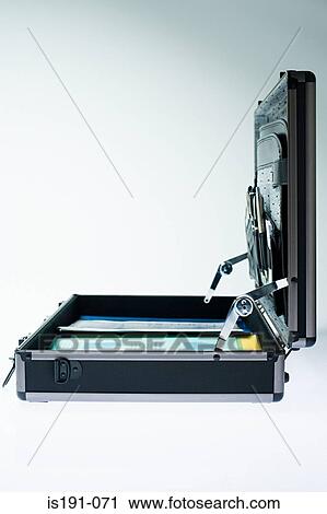 Open briefcase View Large Photo Image Stock Image - Open briefcase. Fotosearch