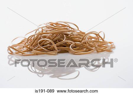 Pile of elastic bands View Large Photo Image Stock Photo - Pile of elastic bands. Fotosearch