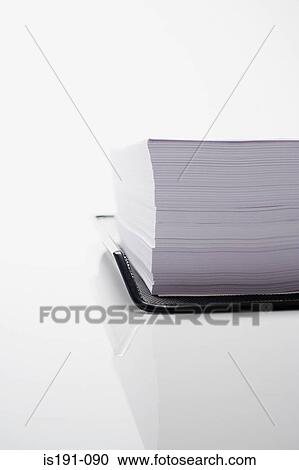 Pile of paper in tray View Large Photo Image Stock Image - Pile of paper in tray. Fotosearch