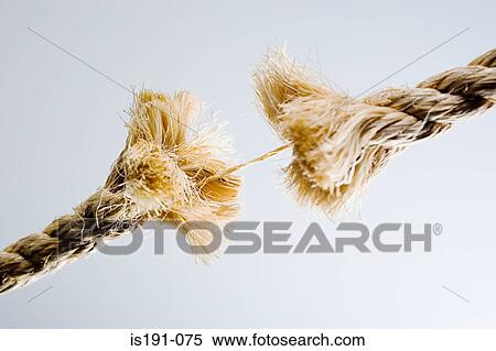 Rope breaking View Large Photo Image Stock Photography - Rope breaking. Fotosearch