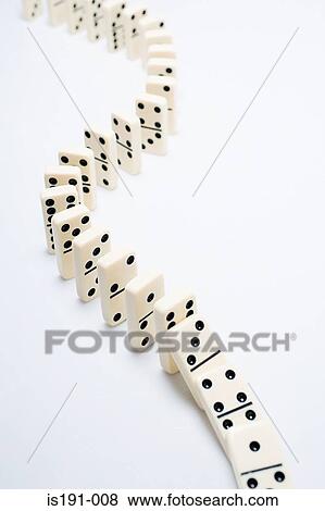 The domino effect View Large Photo Image Stock Photo - The domino effect. Fotosearch