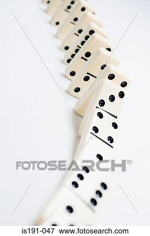The domino effect View Large Photo Image Stock Photo - The domino effect. Fotosearch