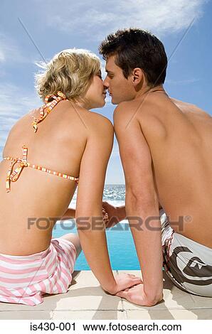 Couple about to kiss View Large Photo Image Stock Image - Couple about to kiss. Fotosearch