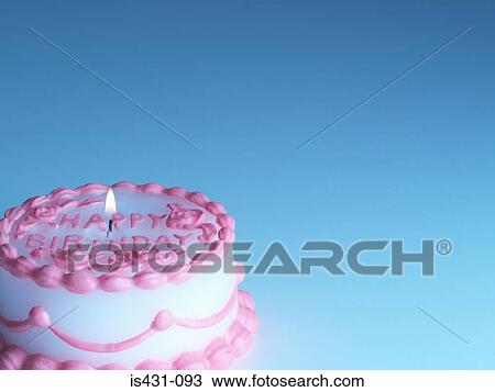 Birthday cake View Large Photo Image Stock Image - Birthday cake. Fotosearch