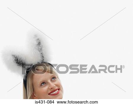 Picture - Bunny girl. Fotosearch