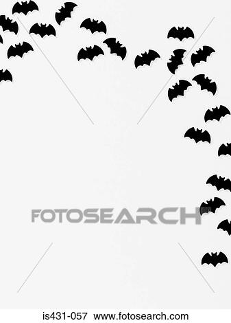 Stock Photo - Halloween bats. Fotosearch