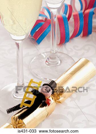 Stock Image - New year celebrations. Fotosearch