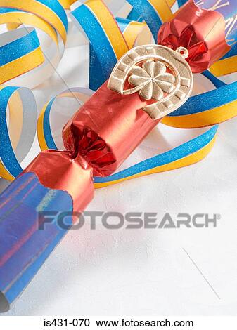 New year cracker View Large Photo Image Stock Image - New year cracker. Fotosearch