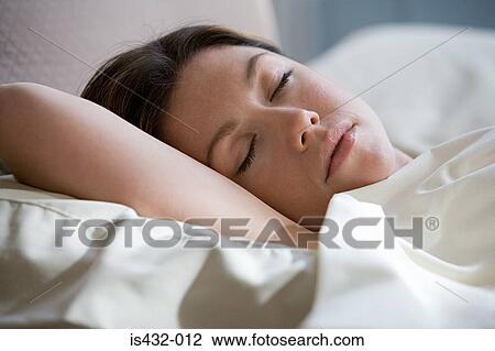 Woman sleeping View Large Photo Image Stock Image - Woman sleeping. Fotosearch