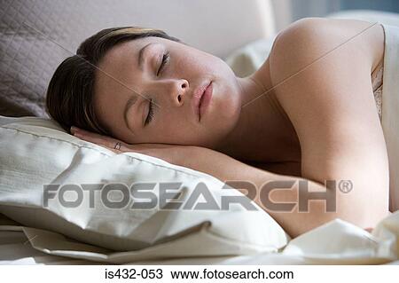 Woman sleeping View Large Photo Image Stock Image - Woman sleeping. Fotosearch