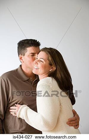 Affectionate husband and wife View Large Photo Image Stock Photo - Affectionate husband and wife. Fotosearch