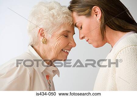 Stock Image - Mother and daughter. Fotosearch