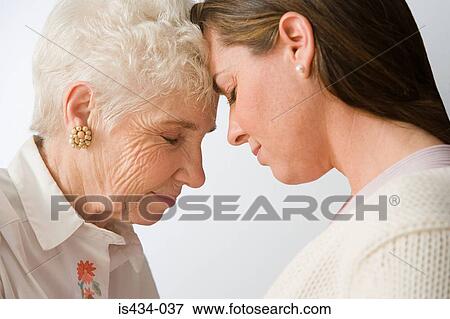 Stock Photo - Mother and daughter. Fotosearch