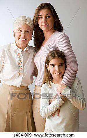 Women of the family View Large Photo Image Stock Photo - Women of the family. Fotosearch