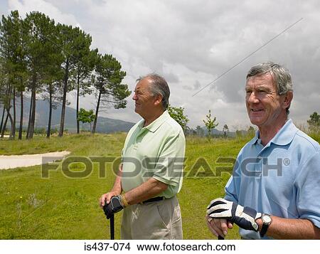 Golfers View Large Photo Image Picture - Golfers. Fotosearch