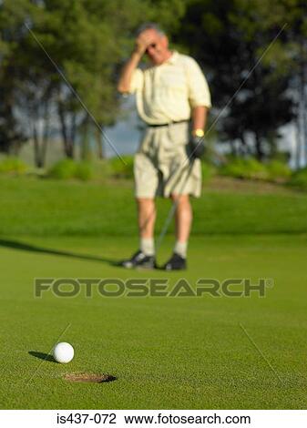 Man playing golf View Large Photo Image Stock Image - Man playing golf. Fotosearch