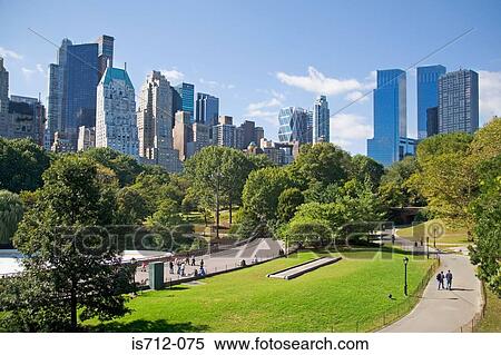 Central park new york View Large Photo Image Stock Photography - Central park new york. Fotosearch