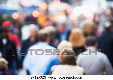 Crowds of people in new york View Large Photo Image Stock Image - Crowds of people in new york. Fotosearch