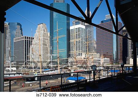 Seaport museum new york View Large Photo Image Stock Photo - Seaport museum new york. Fotosearch