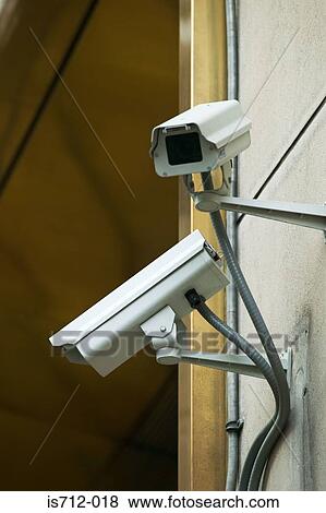 Surveillance cameras View Large Photo Image Stock Photo - Surveillance cameras. Fotosearch