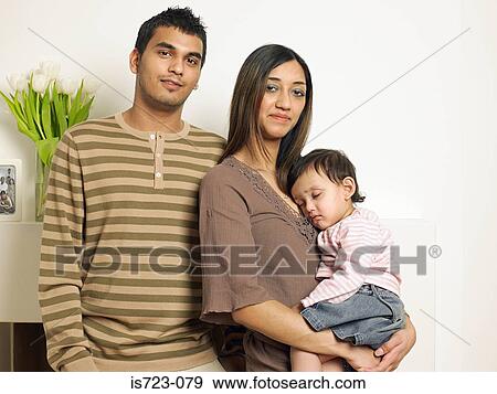 Stock Photo - Family portrait. Fotosearch