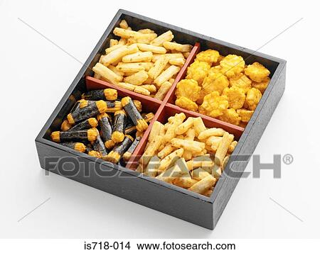Japanese crackers View Large Photo Image Picture - Japanese crackers. Fotosearch