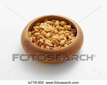 Picture - Salted peanuts. Fotosearch