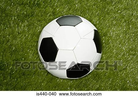 Football on pitch View Large Photo Image Stock Image - Football on pitch. Fotosearch